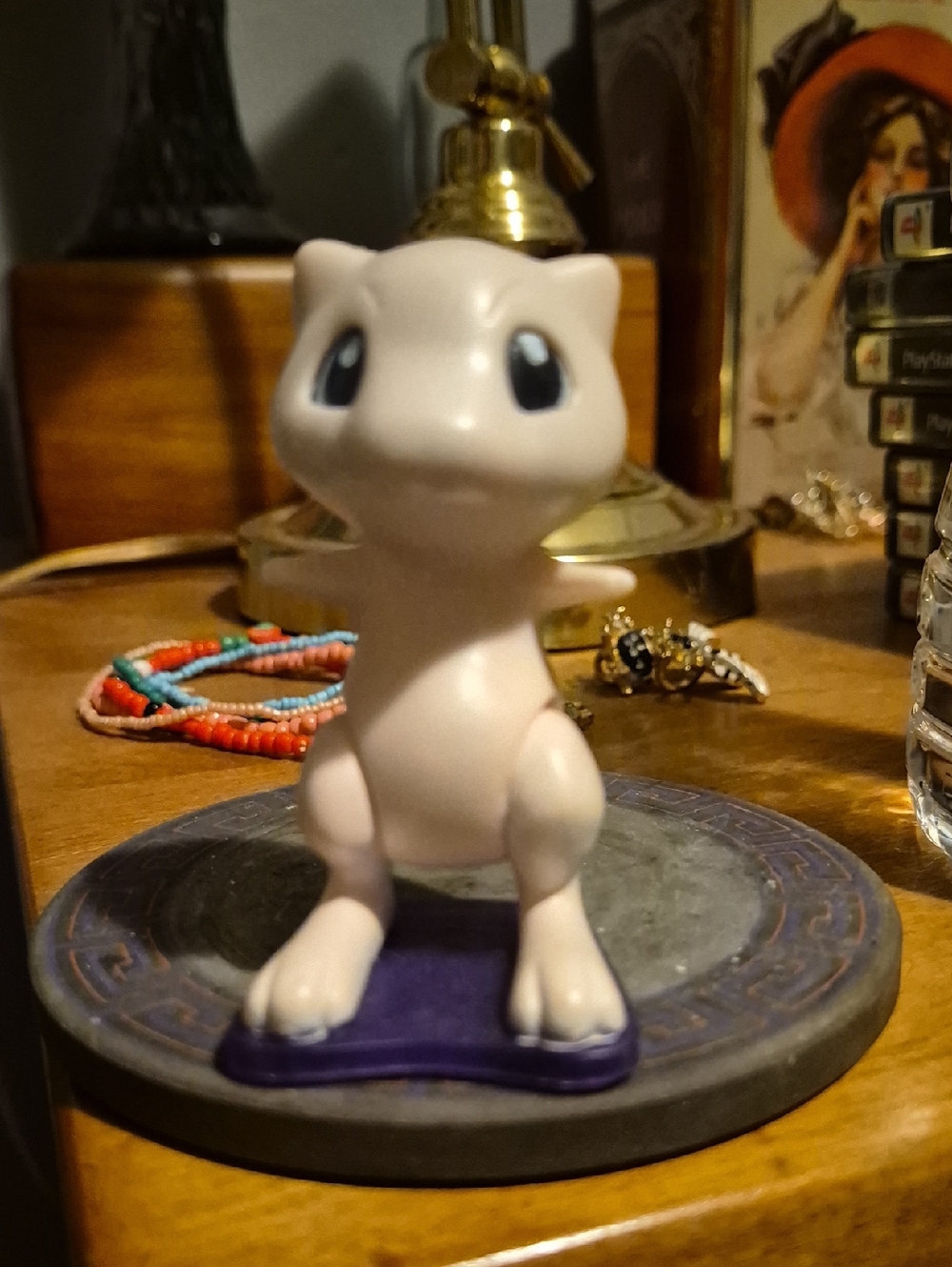 Baby Pink Mewtwo  Pokémon Figure - Standing Collectible Burger King Toy 1999